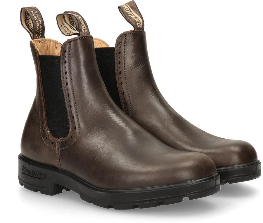 BLUNDSTONE Chelsea Boots Dames Women's High Top Maat: 40 Materiaal: Vegan Kleur: Bruin - Foto 7