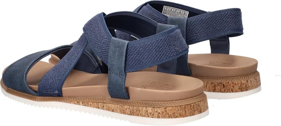 Bobs Desert Kiss Low dames sandaal Blauw - Foto 3