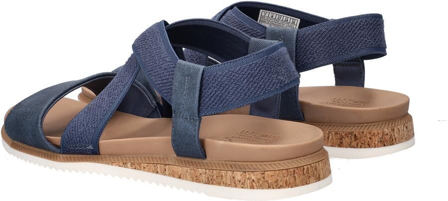 Bobs Desert Kiss Low dames sandaal Blauw - Foto 5