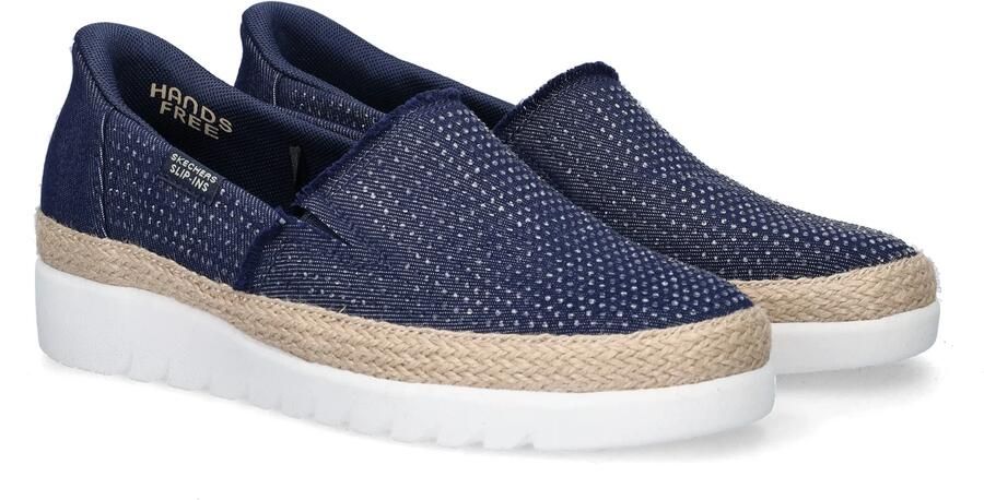 Bobs Hands Free Slip-Ins Flexpadrille dames espadrille Blauw - Foto 2