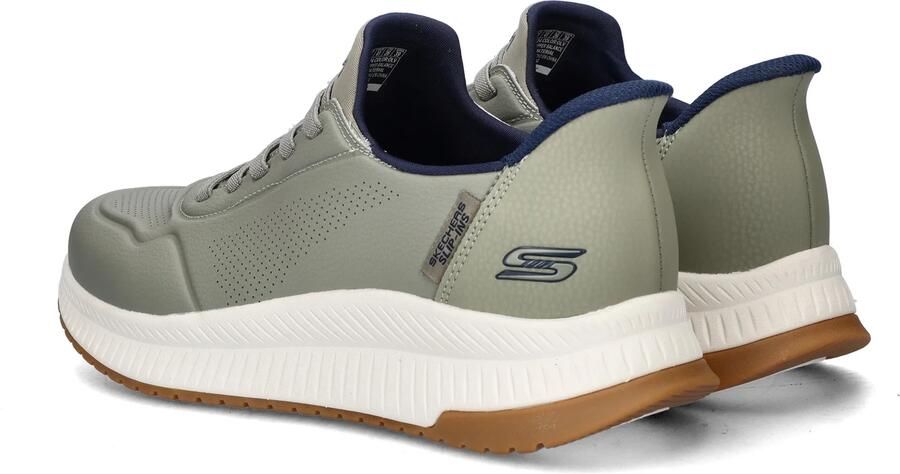 Bobs Hands Free Slip-Ins Squad 4 heren sneaker Kaki - Foto 5