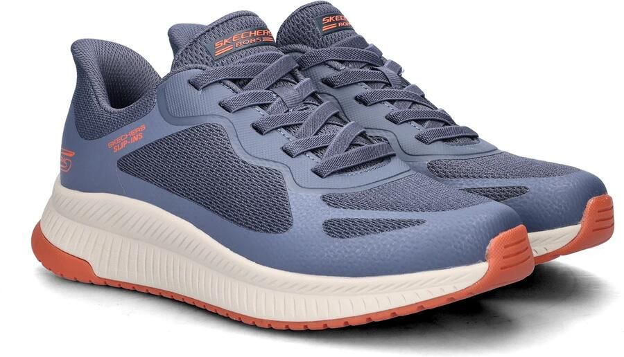 Bobs Hands Free Slip-Ins Squad 4 heren sneaker Blauw - Foto 4