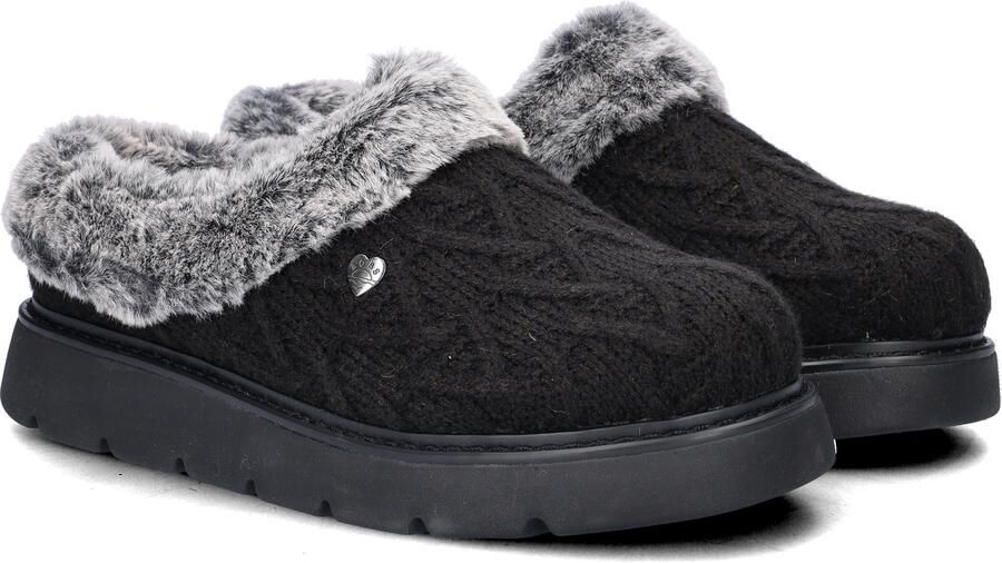 Bobs Keepsake dames pantoffel Zwart - Foto 3