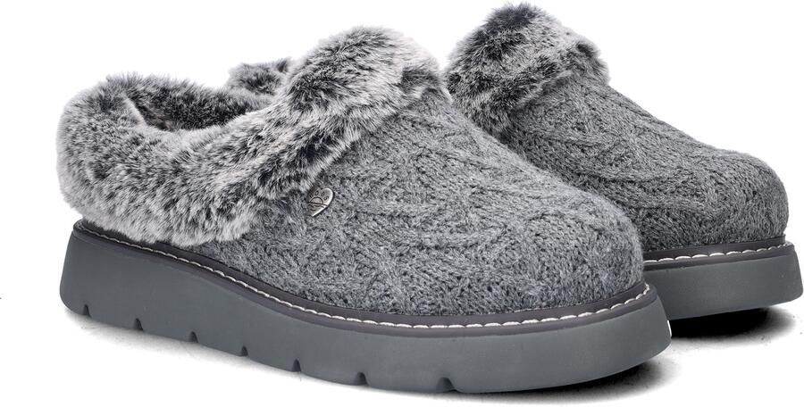 Bobs Keepsake dames pantoffel Grijs - Foto 4