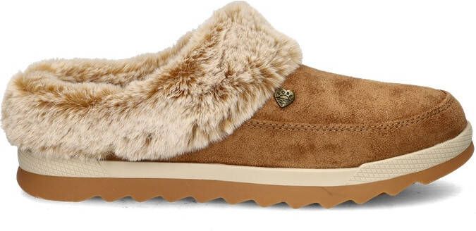 Bobs Bob's Skechers Cozy Chill dames pantoffels Cognac - Foto 5