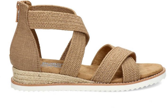 Skechers Sandalen DESERT KISS- zomerschoen sandaal keilhak met hielrits - Foto 7