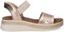 Skechers Slip-ins Bobs Sun Ray Step Aside Dames Sandalen Goud - Thumbnail 3