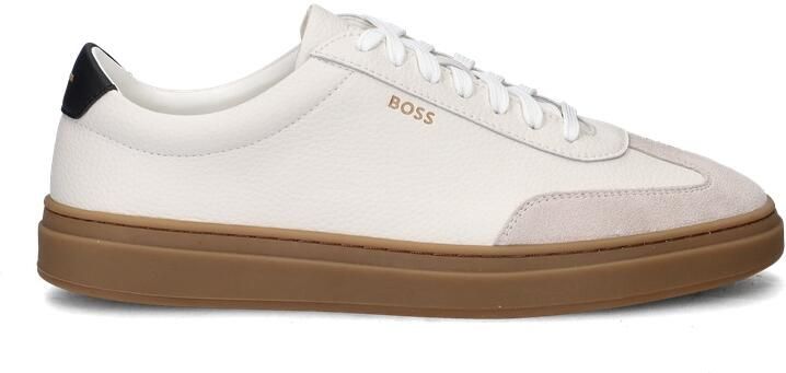 BOSS Kieran Tennis heren sneaker Wit - Foto 9