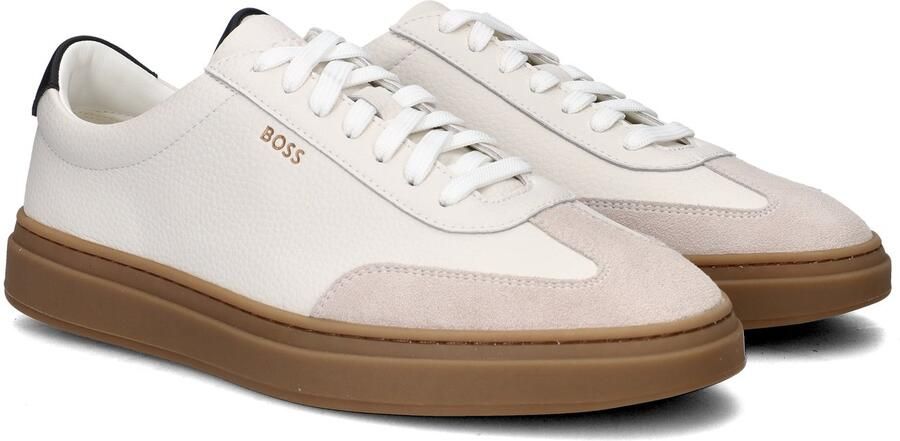 BOSS Kieran Tennis heren sneaker Wit - Foto 7