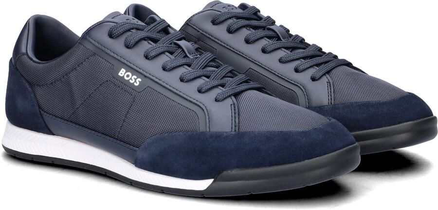 Boss sneakers met labelopschrift - Foto 3