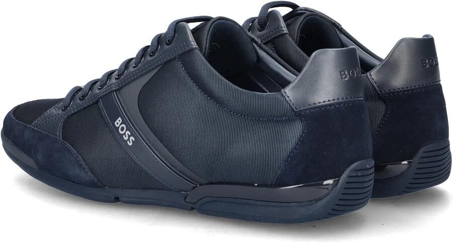 Hugo Boss Lage Sneakers Saturn Lowp Blue Heren - Foto 6