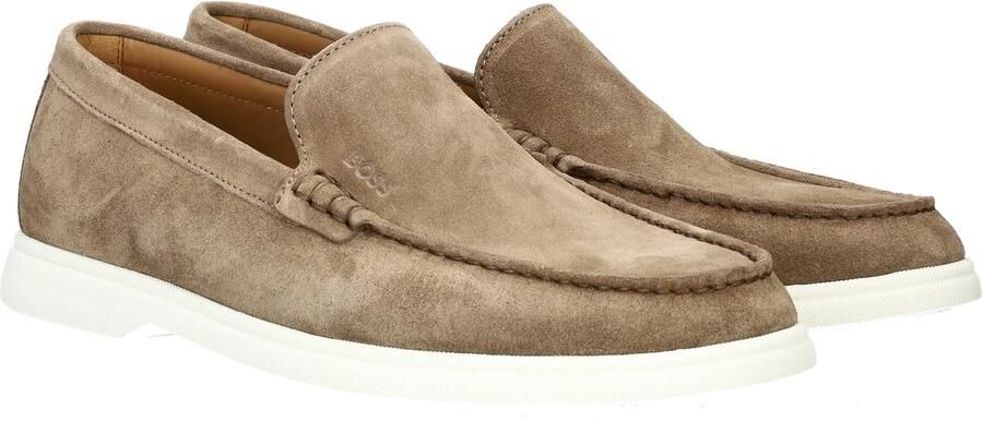 Boss InstapSchoen Bruin Mannen Lente Zomer Collectie Suède - Foto 7