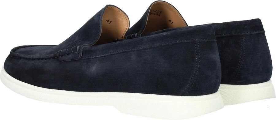 Hugo Boss InstapSchoen Blauw Mannen Lente Zomer Collectie Suède - Foto 5