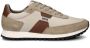 Hugo Boss Beige High Top Stoffen Sneakers Beige Heren - Thumbnail 3