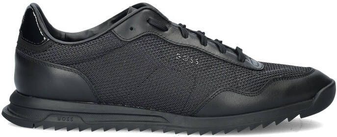 BOSS Zayn Low heren sneaker Zwart - Foto 4
