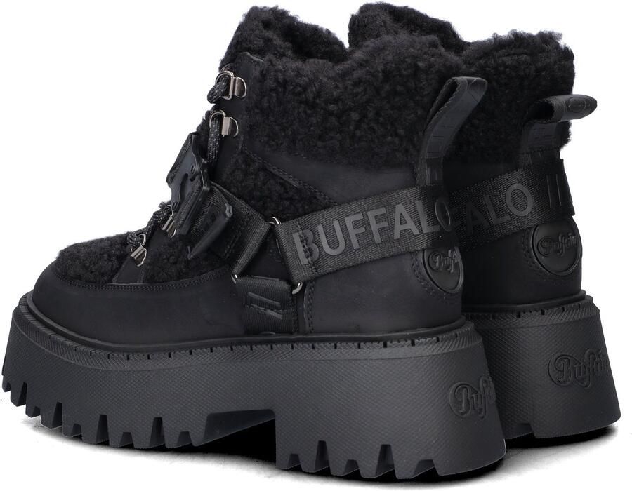 Buffalo Plateaulaarsjes Aspen Com Mid Warm Winterboots veterboots enkellaarsje met knuffelige warme voering - Foto 5