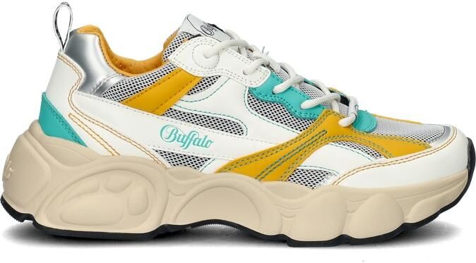 Buffalo Cld Run Rt Trendy Sneakers Dames silver orange green maat: 37 beschikbare maaten:36 37 38 39 40 41 - Foto 4