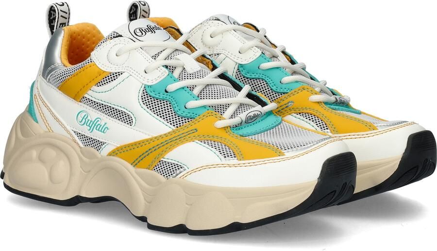 Buffalo Cld Run Rt Trendy Sneakers Dames silver orange green maat: 37 beschikbare maaten:36 37 38 39 40 41 - Foto 5