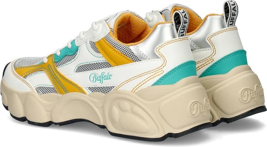 Buffalo Cld Run Rt Trendy Sneakers Dames silver orange green maat: 37 beschikbare maaten:36 37 38 39 40 41 - Foto 6