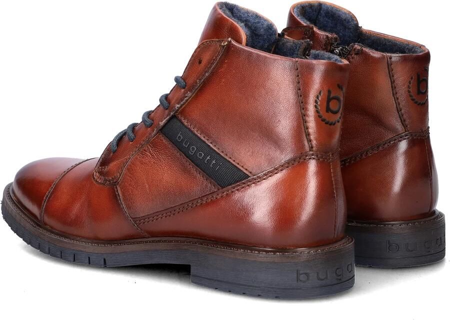 Bugatti Caj leren veterboots cognac - Foto 6