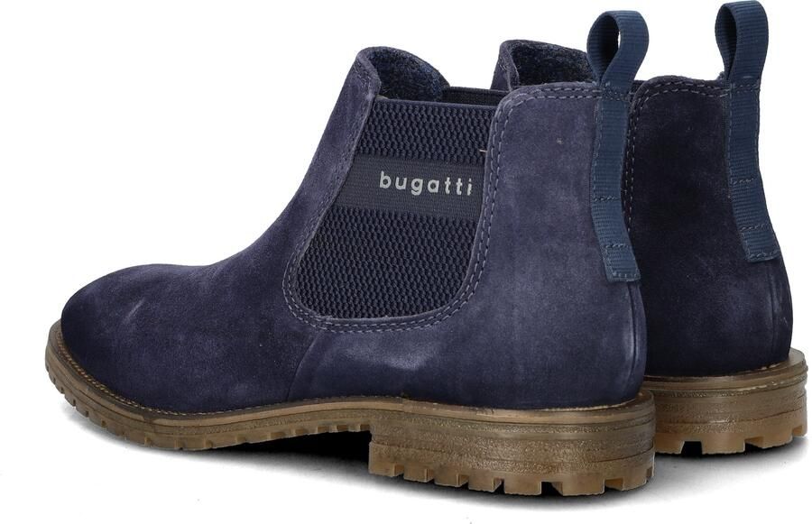 Bugatti Costa suède chelsea boots blauw - Foto 3