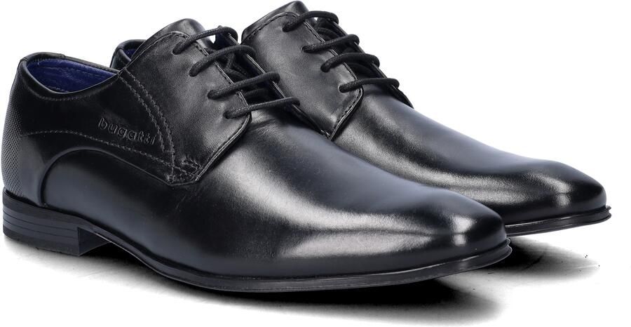 Bugatti Veterschoenen blokhak avondschoen zakelijke schoen feestdag schoen logo-embossing - Foto 8