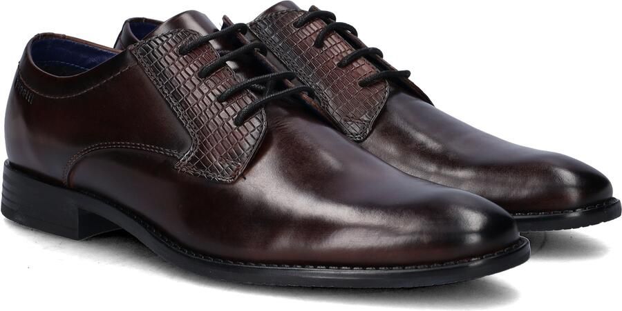 Bugatti leren veterschoenen bruin - Foto 6