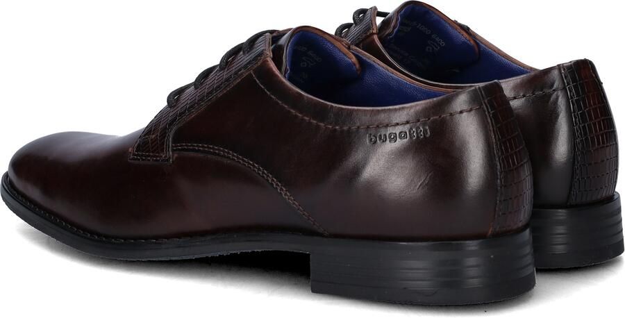 Bugatti leren veterschoenen bruin - Foto 7