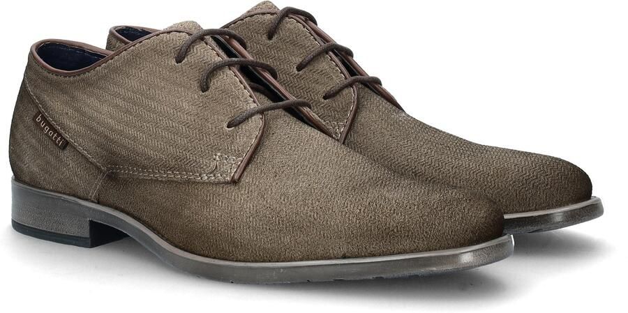 Bugatti Licio Eco Veterschoenen taupe Suede - Foto 5