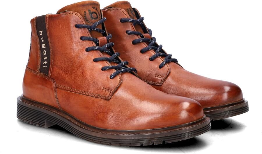 Bugatti leren veterboots cognac - Foto 6