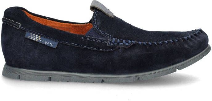 Bugatti Clipperton suède mocassins donkerblauw - Foto 5