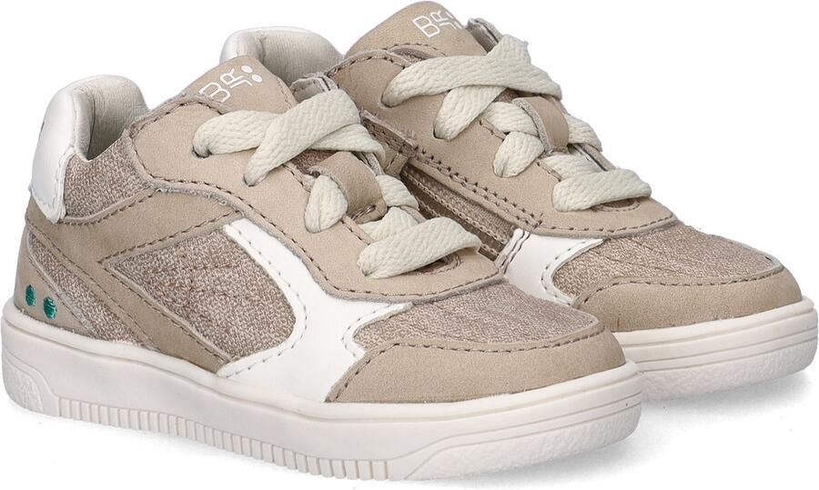 BunniesJR 226208-108 Meisjes Lage Sneakers Grijs Leer Veters - Foto 3