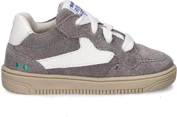 BunniesJR 226206-484 Jongens Lage Sneakers Grijs Leer Veters - Foto 2