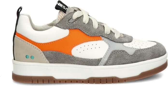 BunniesJR 226245-484 Jongens Lage Sneakers Grijs Leer Veters - Foto 2