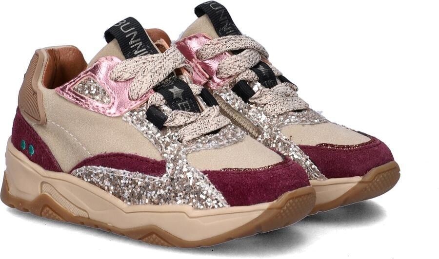 BunniesJR 225875-448 Meisjes Lage Sneakers Roze Leer Veters - Foto 7