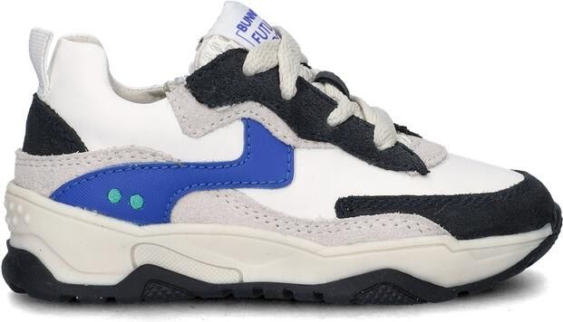 BunniesJR 226223-420 Jongens Lage Sneakers Blauw Leer Veters - Foto 2