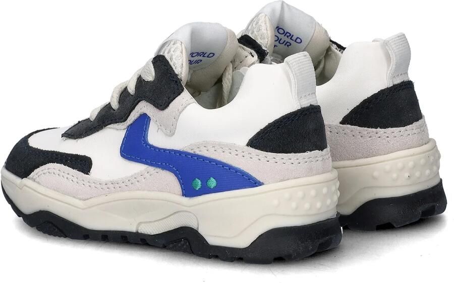 BunniesJR 226223-420 Jongens Lage Sneakers Blauw Leer Veters - Foto 3