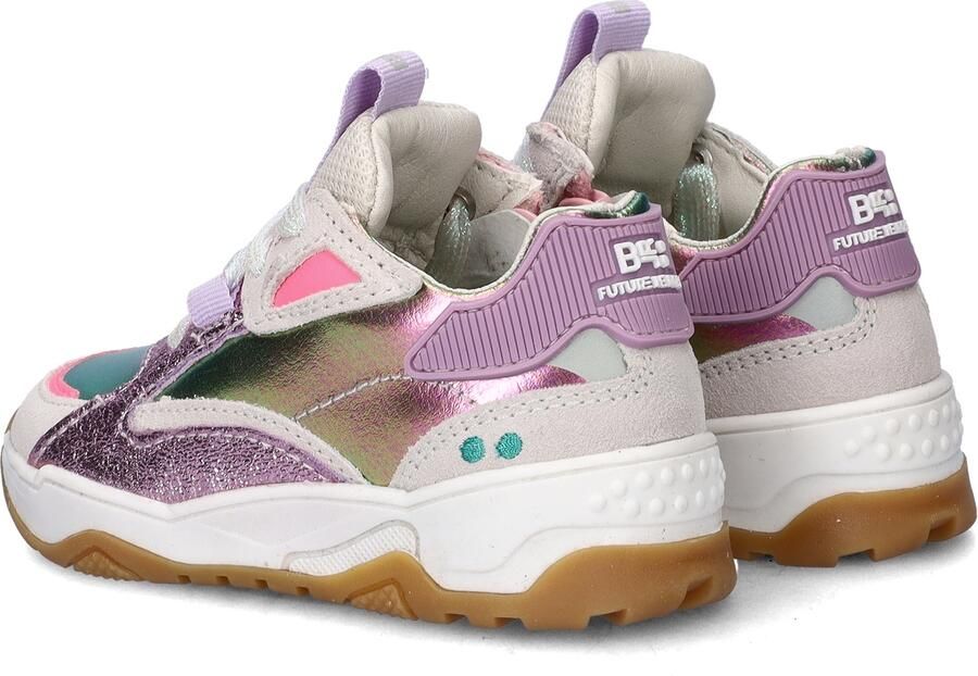 BunniesJR 226220-498 Meisjes Lage Sneakers Multicolor Leer Veters - Foto 3