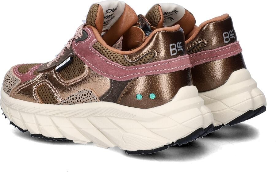 BunniesJR 225842-908 Meisjes Lage Sneakers Multicolor Leer Veters - Foto 7