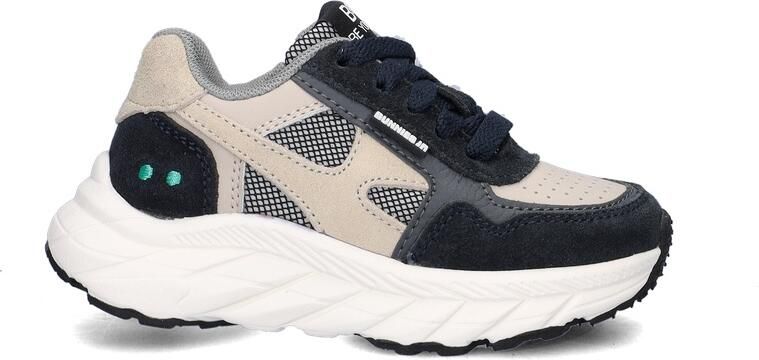 BunniesJR 225840-420 Jongens Lage Sneakers Blauw Leer Veters - Foto 8