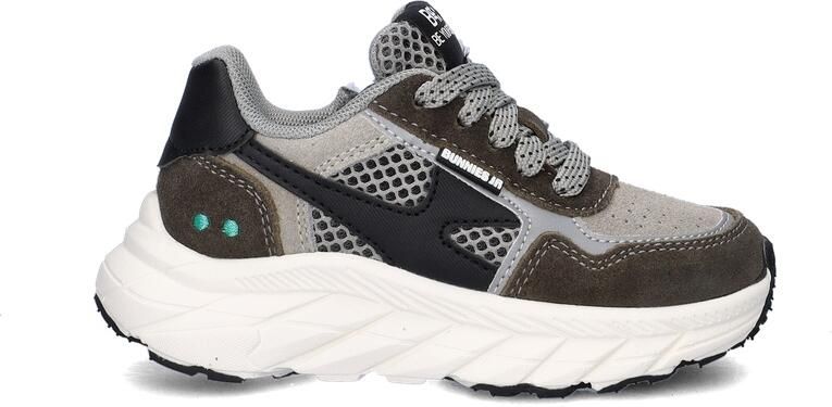BunniesJR 225840-488 Jongens Lage Sneakers Grijs Leer Veters - Foto 7