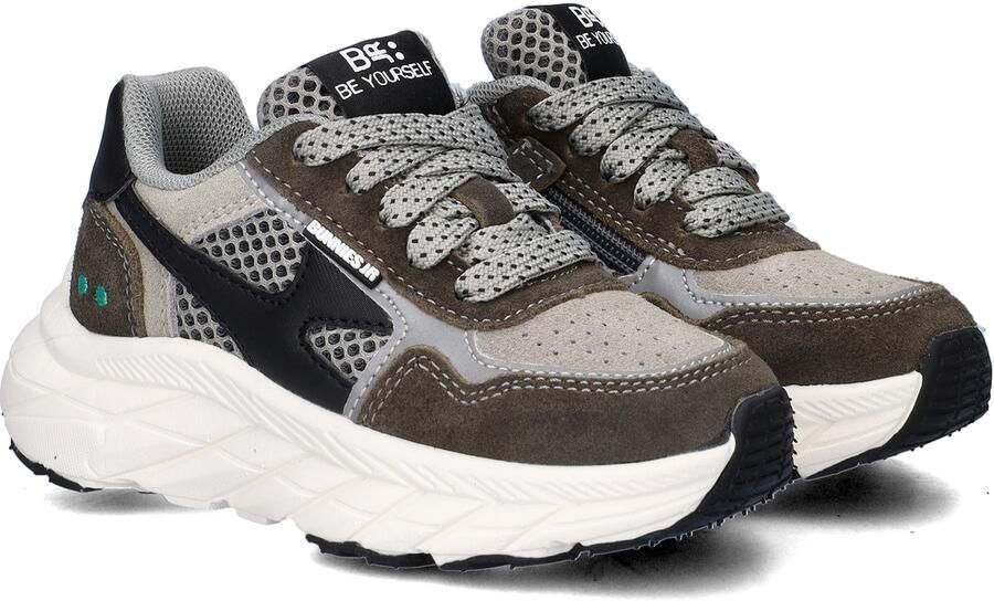 BunniesJR 225840-488 Jongens Lage Sneakers Grijs Leer Veters - Foto 7