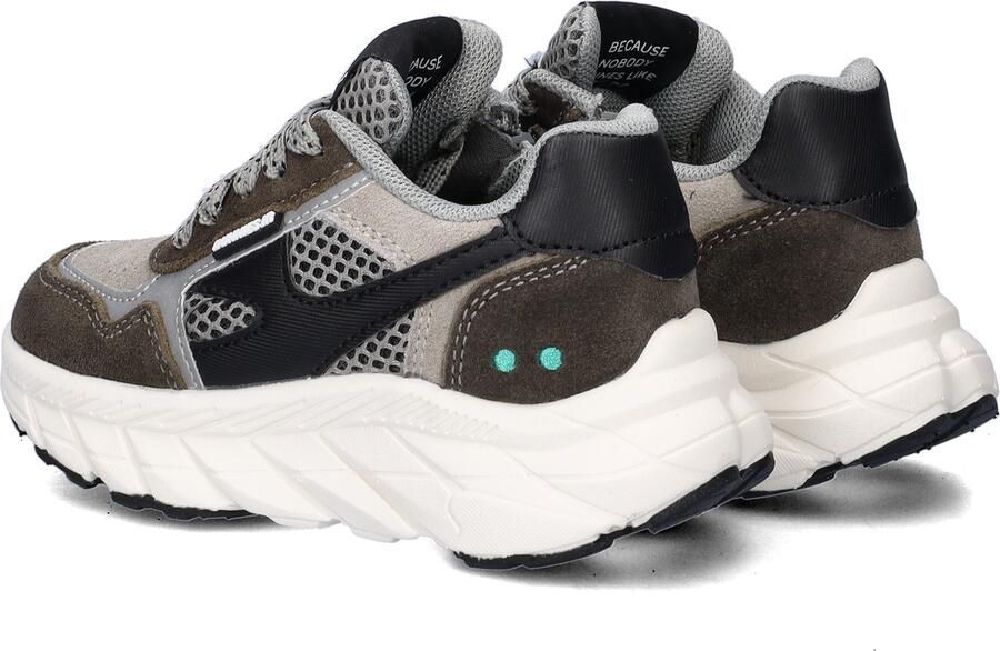 BunniesJR 225840-488 Jongens Lage Sneakers Grijs Leer Veters - Foto 6