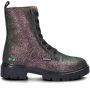 BunniesJR 225884-992 Meisjes Biker Boots Grijs Suède Veters - Thumbnail 2