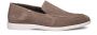 Cafe Moda suède loafers taupe - Thumbnail 2