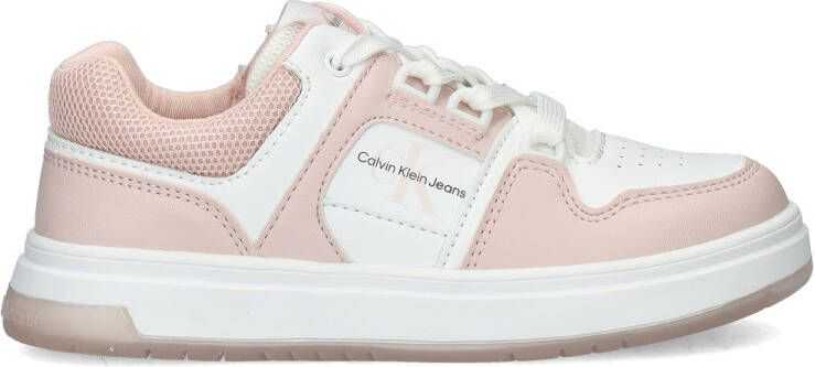 Calvin Klein sneakers wit lichtroze Meisjes Imitatieleer Meerkleurig 31 - Foto 2
