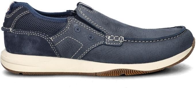 Clarks SAILVIEW~STEP~~~~~~~~~~~~~~~~~ Vrije tijdsschoenenInstappers Blauw - Foto 4