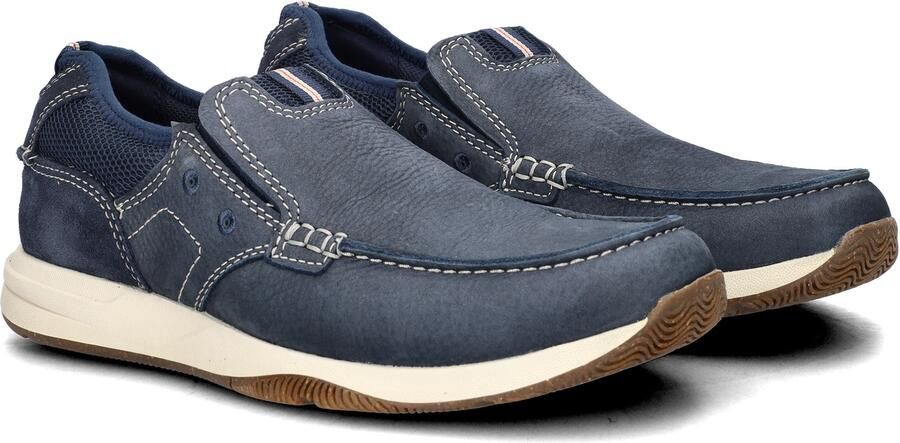 Clarks SAILVIEW~STEP~~~~~~~~~~~~~~~~~ Vrije tijdsschoenenInstappers Blauw - Foto 5