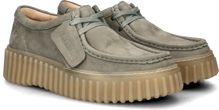 Clarks Shoes Torhill Bee Schoenen Groen Vrouw - Foto 4