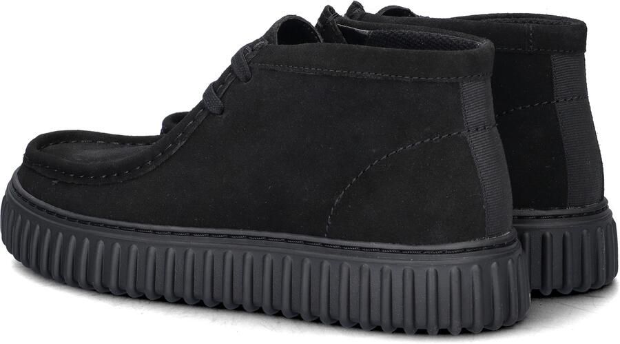 CLARKS ORIGINALS Clarks Veterschoenen Heren Torhill Hi Heren Maat: 42 Materiaal: Suède Kleur: Zwart - Foto 6